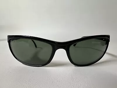 Vintage RAY-BAN BAUSCH & LOMB Predator Series Black Sunglasses W1847 • $48.99