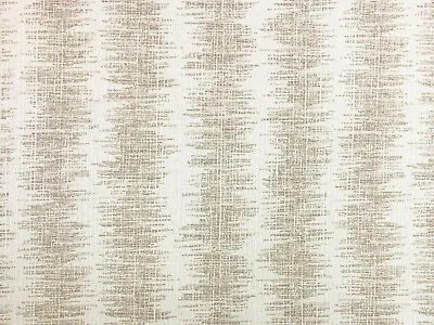 $159 • Buy Thibaut Danube Ikat Stripe Flax Taupe Sunbrella Upholstery Drapery Fabric