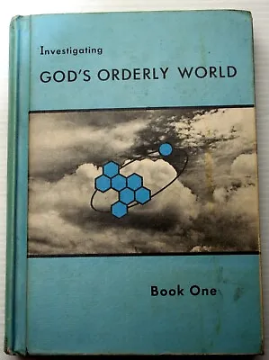 $11.80 • Buy Rod And Staff INVESTIGATING GOD'S ORDERLY WORLD Tch Ed Gr. 7/8 Bio/chem/physics