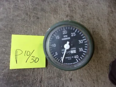 NOS RPM Instrument Gauge For US Military Vehicles Mechanical • $39