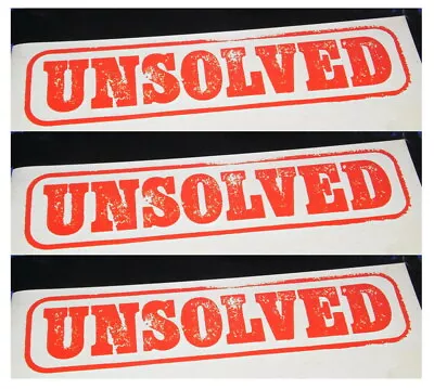 £3.99 • Buy UNSOLVED * Choose / Pick Issue * 1984 True Crime Magazine * Orbis