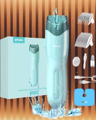 ENSSU Vacuum Hair Clippers For Kids Rechargeable Vacuum Hair Cutter With 2 Modes • $44.47