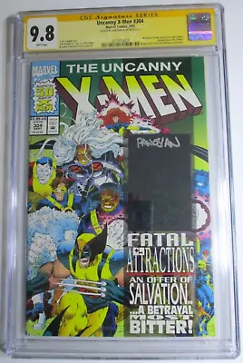 Cgc Uncanny X-men #304 Hologram Signed Dan Panpanosian Graded Mint 9.8 Stan Lee • $145