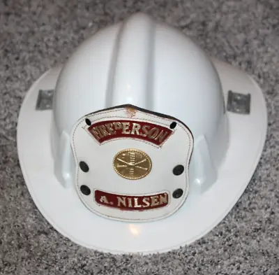 MSA Fire Fighter Helmet White • $97.50