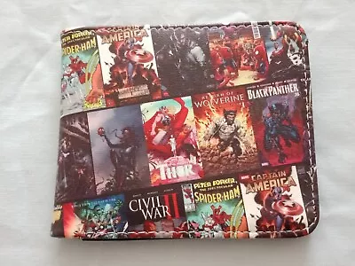 Marvel Comics Ensemble Bi-Fold Wallet • £6.99