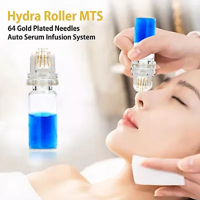 64pins Hydra Roller With Bottle Auto Serum Infusion System ​Skin Tightening MTS • $8.69