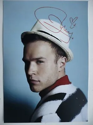OLLY MURS Signed  Photo...LOOK...BIGGER....8  X 6   A5 • £2.99
