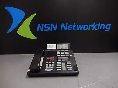 Nortel Norstar Meridian M7310 NT8B20AF Black Phone W/ BLF NT8B91CA • £38.52