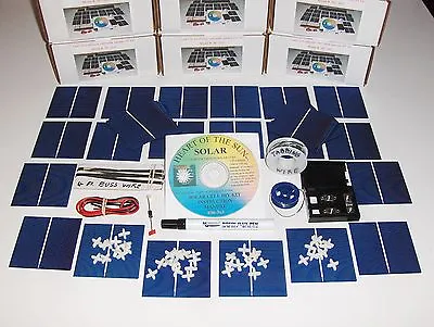 $69.95 • Buy Learn To Build Your Own Solar Cells Panels Diy Kit  Awesome For First Time Build