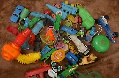 Huge Lot Of Vintage Party Favors 70's 80's 90's Cars Tops Yo-Yo  • $9.95