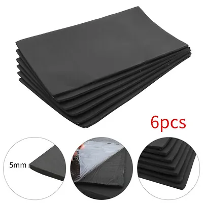 SelfAdhesive Soft Car Sound Proofing Insulation Cell Foam Deadening Sheets Panel • £7.94