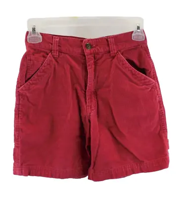 Vintage Circo Boy's Red Corduroy Carpenter Short's Size 8 • $10.99