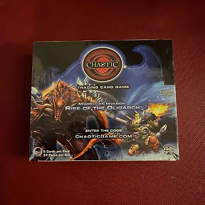 Chaotic TCG Rise Of The Oligarch First Edition Factory Sealed Booster Box 1st Ed • $350