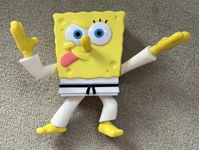 £4.75 • Buy Ninja Sponge Bob Rare Figure With Sound Effects
