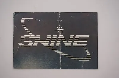 Rave Flyer SHINE Hacienda Manchester  Feb Events 1991/2 ?? GC A6 • £19.99