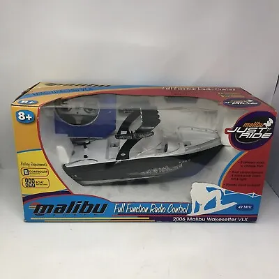 New FULL FUNCTION RADIO CONTROL 2006 MALIBU WAKESETTER VLX REMOTE CONTROL BOAT • $199.97