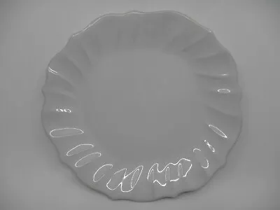 Vietri Incanto Stone White Ruffle Dinner Plate  - 11  1/4   -0711c • $49.98