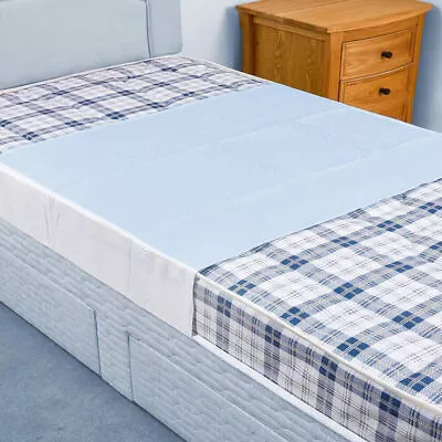£13.50 • Buy Waterproof Absorbent Incontinence Bed Pad Mattress Protector, With Tucks
