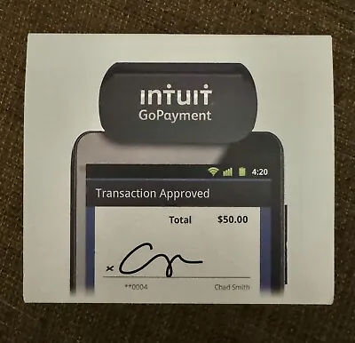 Intuit Gopayment Mobile Payment Credit Card Swiper Credit Reader - NEW • $9