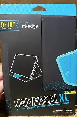 M-Edge Universal XL Folio Case For 9 - 10  Tablets Black SUPM43326 New • $7