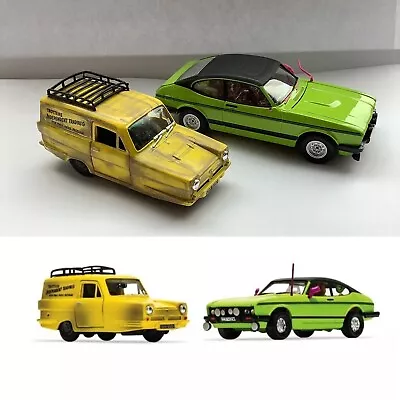 £25 • Buy Corgi CC99189 Del Boy's Reliant Regal And Ford Capri MkII .without Original Box