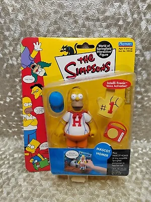 The Simpsons World Of Springfield Interactive Mascot Homer Figure Playmates  • £19.99