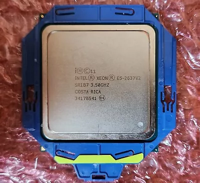 Intel Xeon Processor E5-2637 V2 3.50 GHz Quad-Core • $20