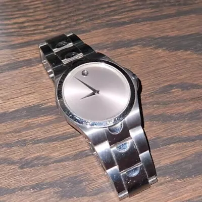 MOVADO Men's Luno Sport Sapphire Crystal Museum Dial Watch 84 E7 1850 38mm • $296.99