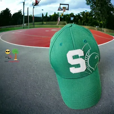 New Michigan State Spartans MSU Nike Swoosh Flex Hat Size M/L March Madness • $21.77