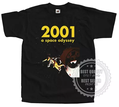 $18 • Buy A Space Odyssey 2001 T SHIRT V29 Movie Poster BLACK Sizes S To 5XL