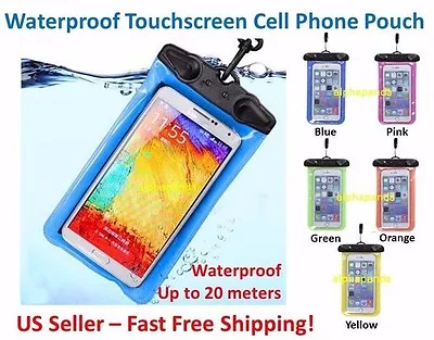 Universal Waterproof Underwater Camera Cell Mobile IPhone Samsung Case Pouch Bag • $6.58