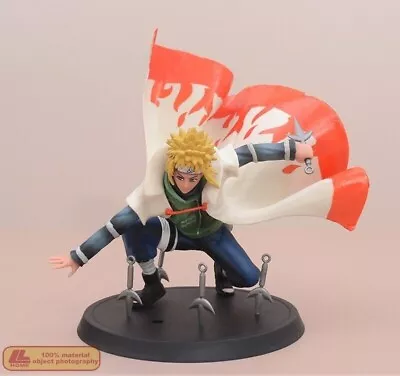 Anime Ninja Shippuden Four Generations Namikaze Minato Figure Statue Toy Gift P • $22.39