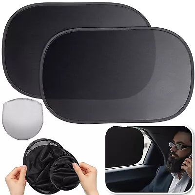 Car Side Window Sun Shade Self-Adhesive Sun Visor Sun Shield Anti-UV Sun Screen • £5.90