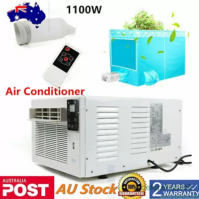 $270 • Buy 1100W Portable Air Conditioner Cooler Dehumidifier Refrigerated Cooling W/ RC AU