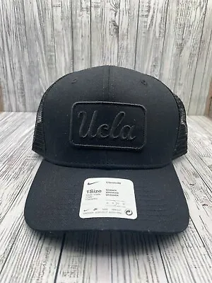 Nike UCLA Bruins Classic 99 Trucker Adjustable Black Cap • $23.75