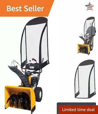 2-Stage Snow Thrower Cab - Universal Fit - Weather-X Fabric - Easy Installation • $199.99