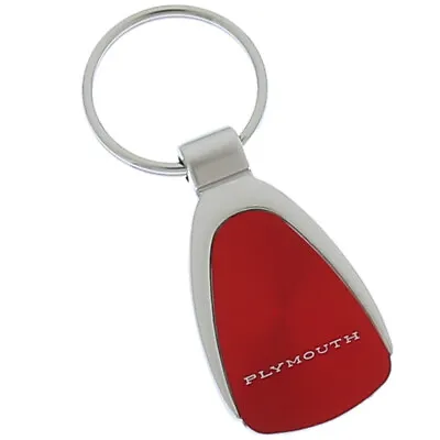 Plymouth Classic Tear Drop Key Ring (Red) • $15.95