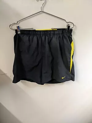 Nike Shorts Mens Small Black Polyester Dri Fit Running Training Gym Bottoms • $20