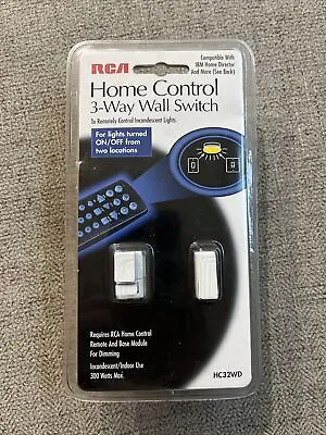 RCA Home Control Wall Switch HC32WD  3 Way Control Light IBM X10 RadioShack • $0.99