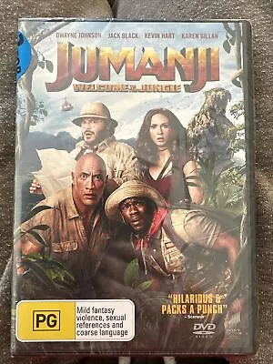 Jumanji - Welcome To The Jungle (DVD 2017) Brand New Sealed Region 4 • $10