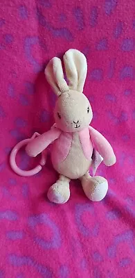 Rainbow Designs Flopsy Peter Rabbit Jiggle Attachable Travel Toy Plush Teddy • £8