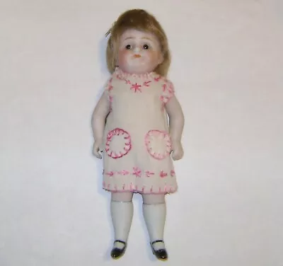 Handmade MIGNONETTE DOLL APRON DRESS From La Poupee Modele Pattern FREE Shipping • $9.99