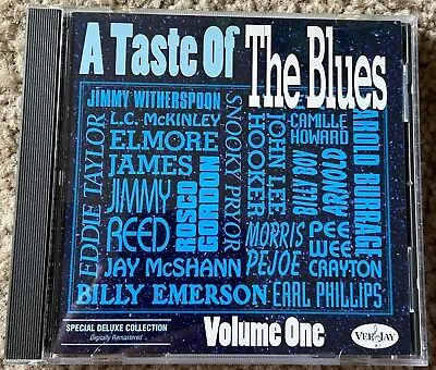 A Taste Of The Blues Volume One Various CD 1993 Vee Jay NVD2-711 25 Track Promo  • $49.99