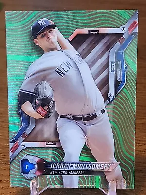 2018 Topps High Tek Green /99 Jordan Montgomery #HT-JM Yankees Diamondbacks  • $5.99