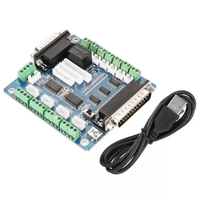  Interface 5 Axis CNC Stepper Motor Driver Controller Breakout Board • $20.33