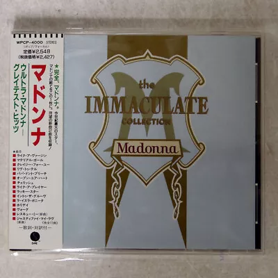 Madonna Immaculate Collection Warner Wpcp4000 Japan Obi 1cd • $5.99