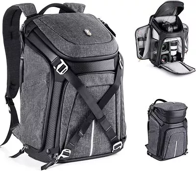 K&F Concept 25L Alpha Camera Backpack DSLR Bag Waterproof For 15.6 Inch Laptop • $35.99