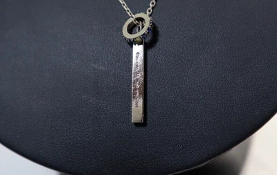 $181 • Buy Evangelion 2.0 X The Kiss Necklace Silver Plated Japan Anime Unit Necklace