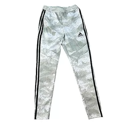 Adidas Pants Mens XS Gray White Camo Tiro 19 Training Pants Slim Fit Soccer NEW • $28.88