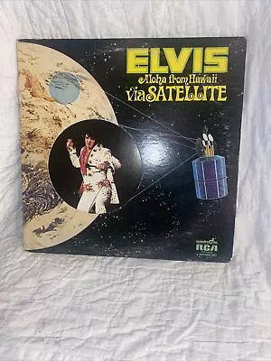 Elvis Presley Aloha From Hawaii Via Satellite LP Record Double Album 1972 RCA • $15